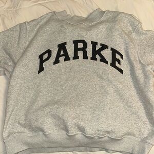 SET X PARKE REVERSIBLE MOCKNECK SWEATSHIRT